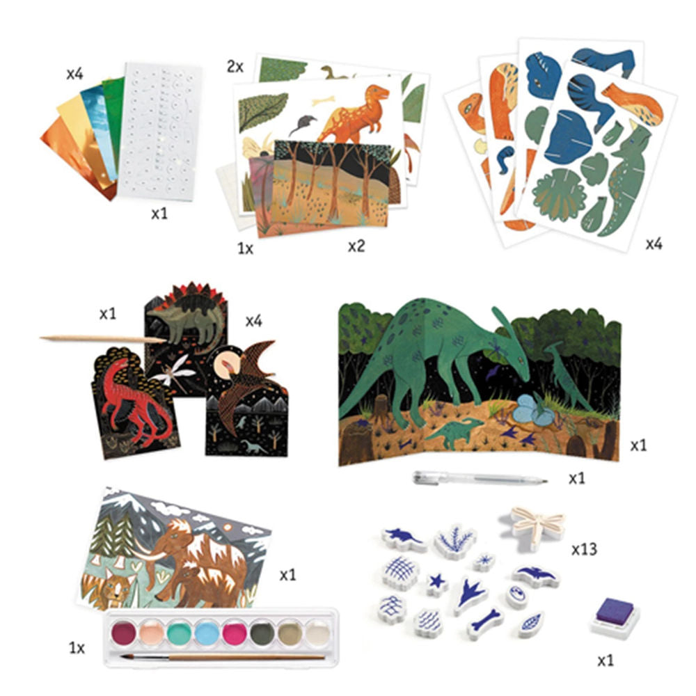 Djeco Creative Set Dinosaur