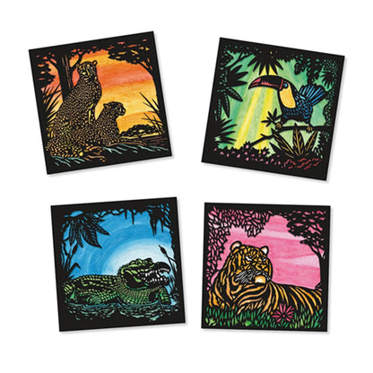 Djeco watercolor in backlight