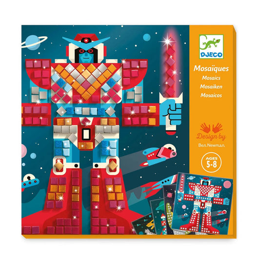 Bataille spatiale en mosaïque Djeco