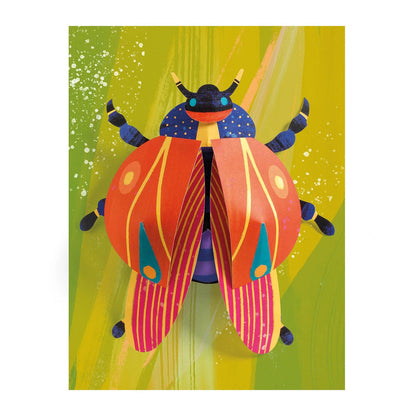 Djeco 3D pictures paper beetles