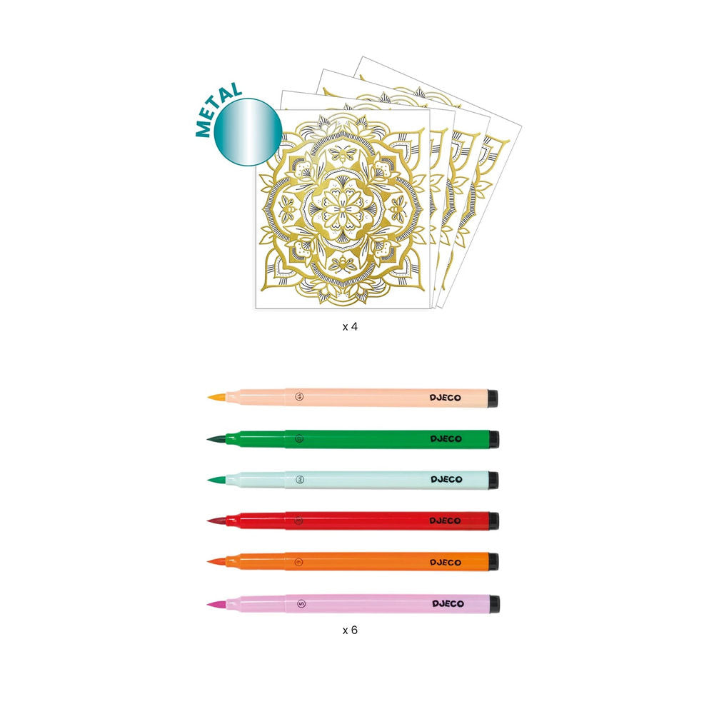 Djeco Fleur de couleur artistique