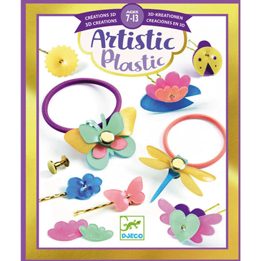 Djeco Artistic plastic hairdressing accessories