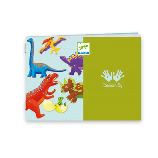 Sauts avec écart Djeco pour colorier les dinosaures