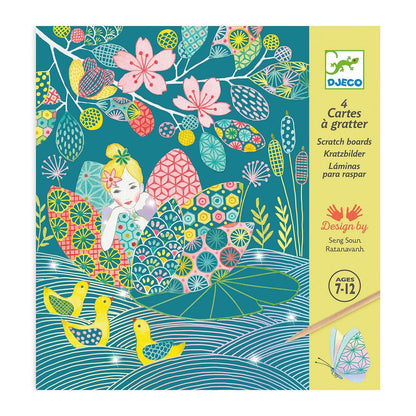 Djeco Scratch Pictures Pond