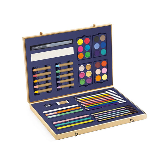 Djeco paint box, 60 pieces