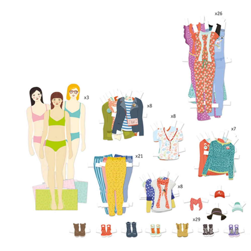 Coffret créatif Djeco - La grande armoire