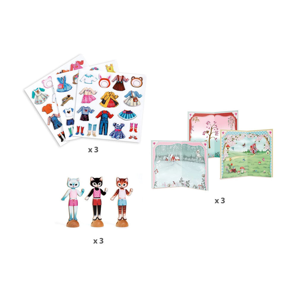 Djeco Glue Set Small Wardrobe