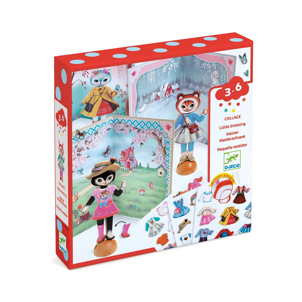 Djeco Glue Set Small Wardrobe