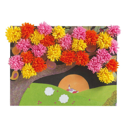 Djeco Collage Pompoms
