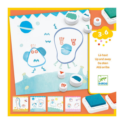 Timbre Djeco installé là-bas