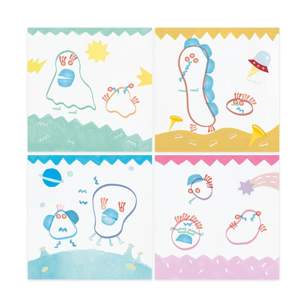 Timbre Djeco installé là-bas