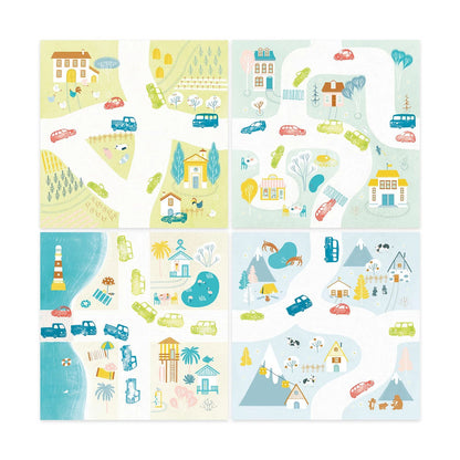 Djeco stamp set traffic