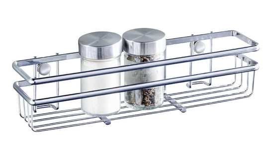 Style étagère à épices Wenko, argent brillant