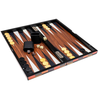 Philos Backgammon Fourni, grand, fermeture magnétique