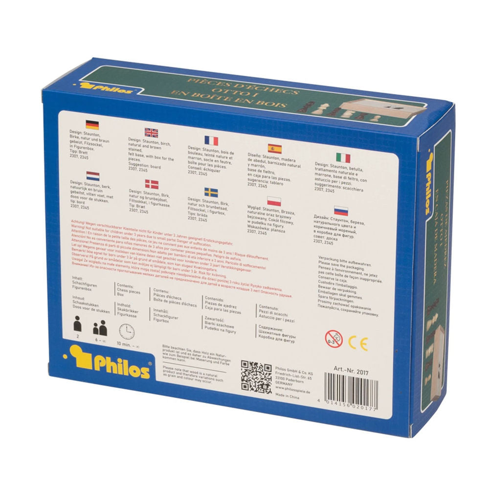 Pièce d'échecs Philos - Otto Ier - KH 76 mm