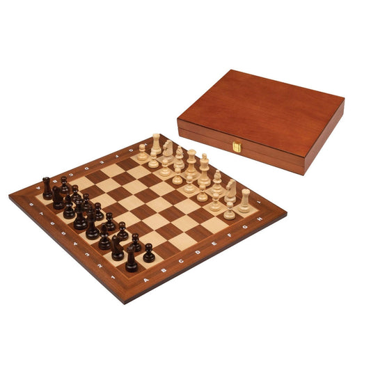 Jeu d'échecs de tournoi professionnel Philos, champ 50 mm