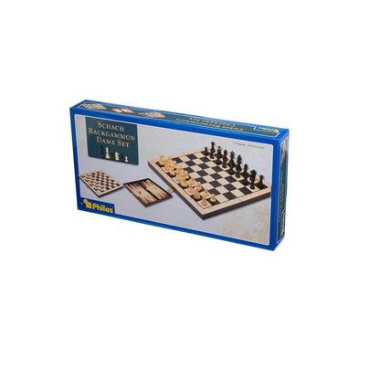 Philos Chess - Backgammon - Dames - Ensemble