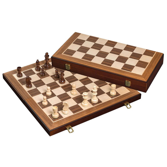 Philos chess box, tournament size, field 55 mm