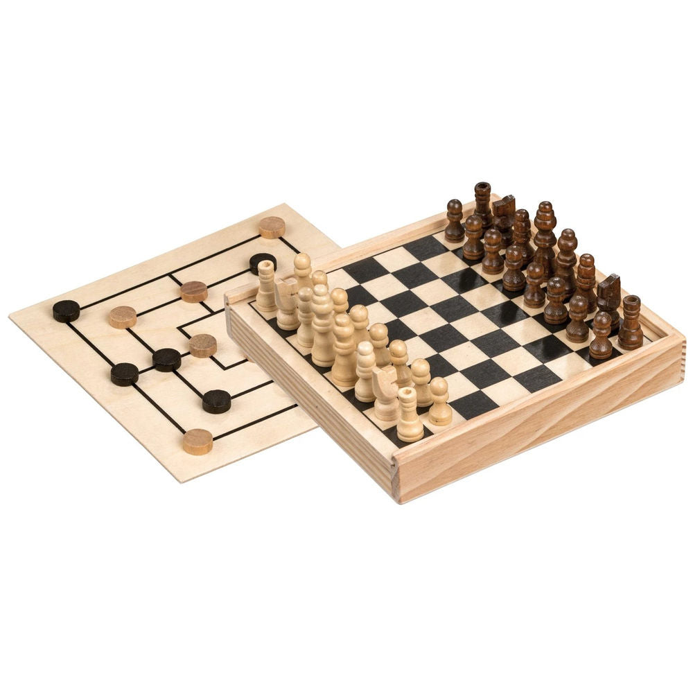 Philos Chess-Morris Mill Combination - mini
