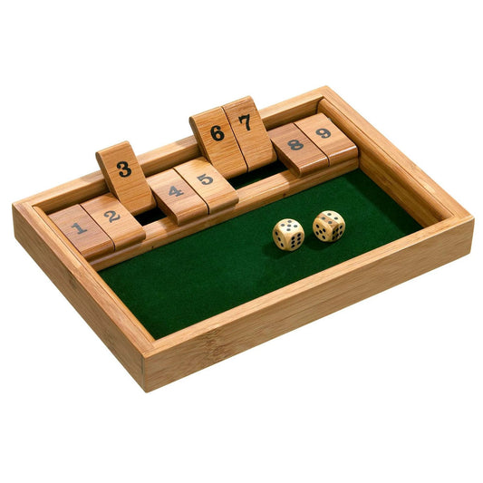 Philos Shut The Box, paquet de 9, bambou