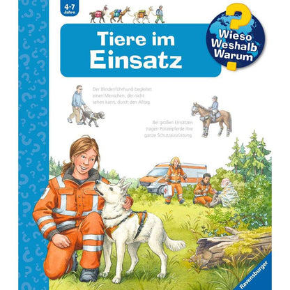 Ravensburger Pourquoi ? Pour quelle raison? Pourquoi ?, tome 16 : Les animaux en action