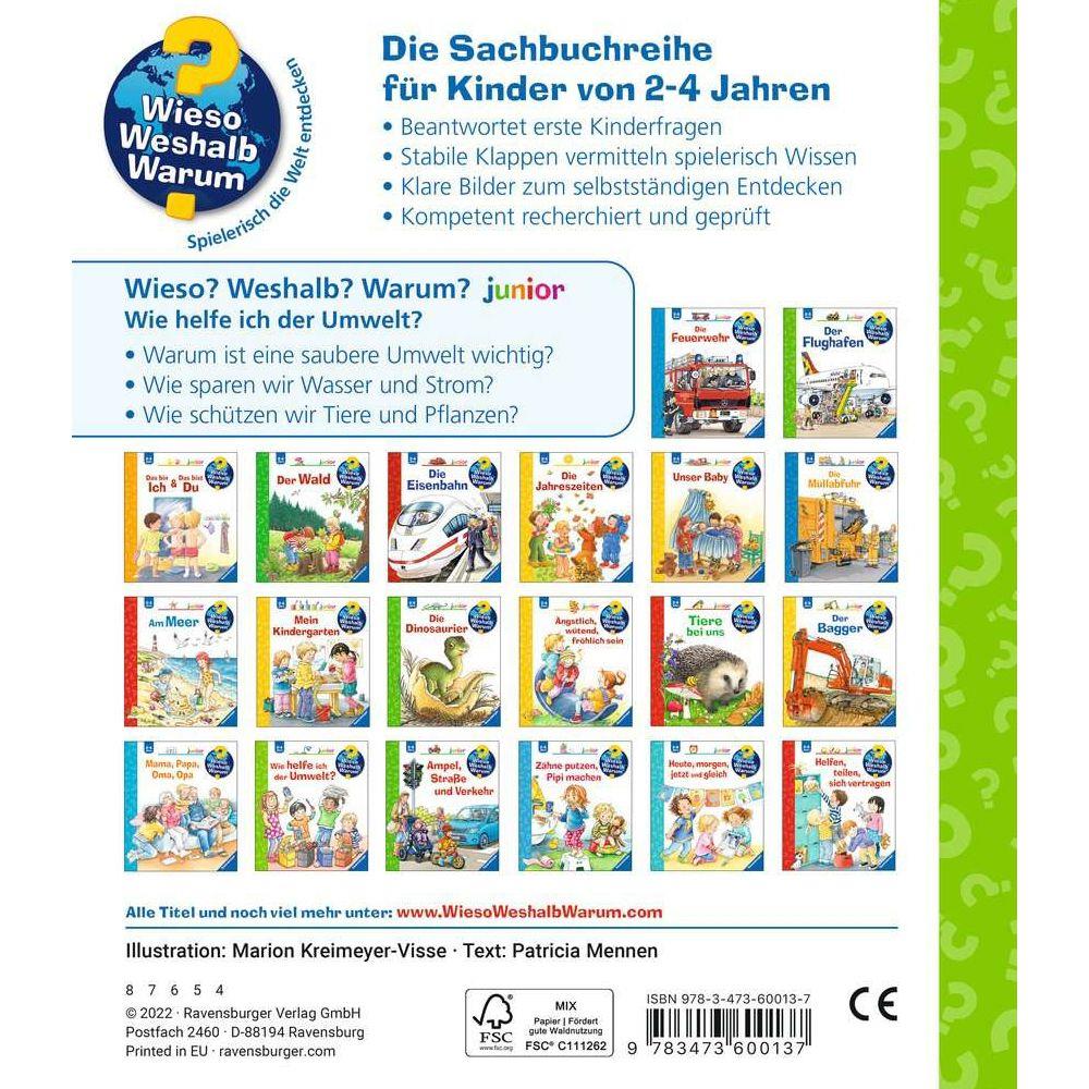 Ravensburger Wieso? Weshalb? Warum? junior, Band 43: Wie helfe ich der Umwelt?