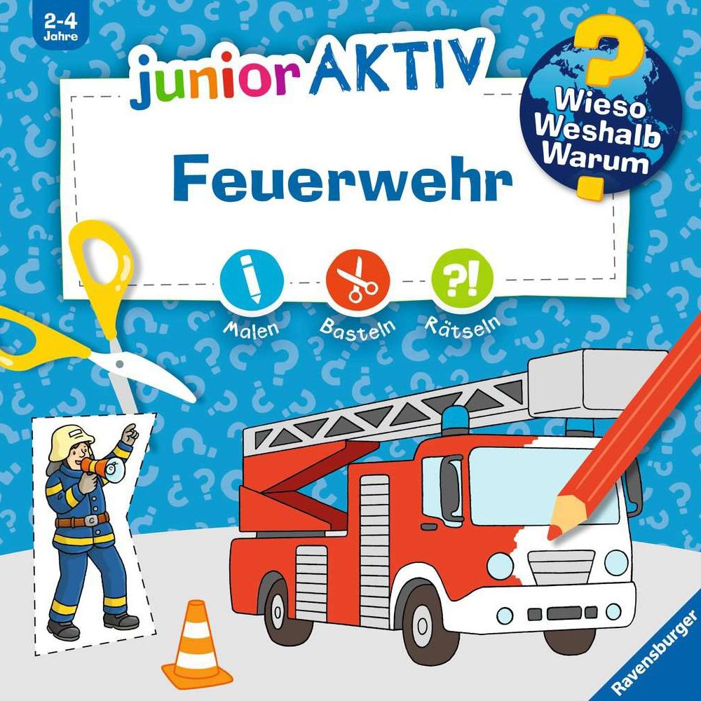 Ravensburger Pourquoi ? Pour quelle raison? Pourquoi? junior ACTIF : Service d'incendie