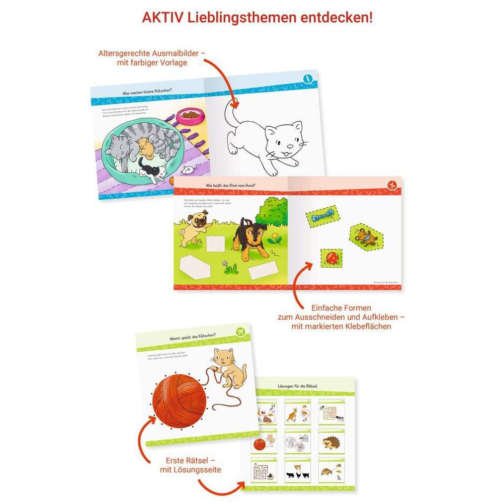 Ravensburger Wieso? Weshalb? Warum? junior AKTIV: Tierkinder