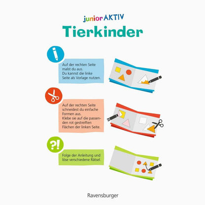 Ravensburger Wieso? Weshalb? Warum? junior AKTIV: Tierkinder