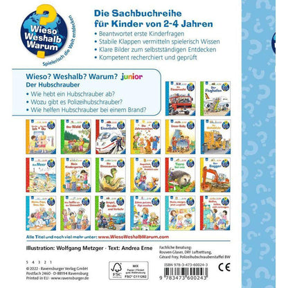 Ravensburger Pourquoi ? Pour quelle raison? Pourquoi? junior, tome 26 : L'hélicoptère