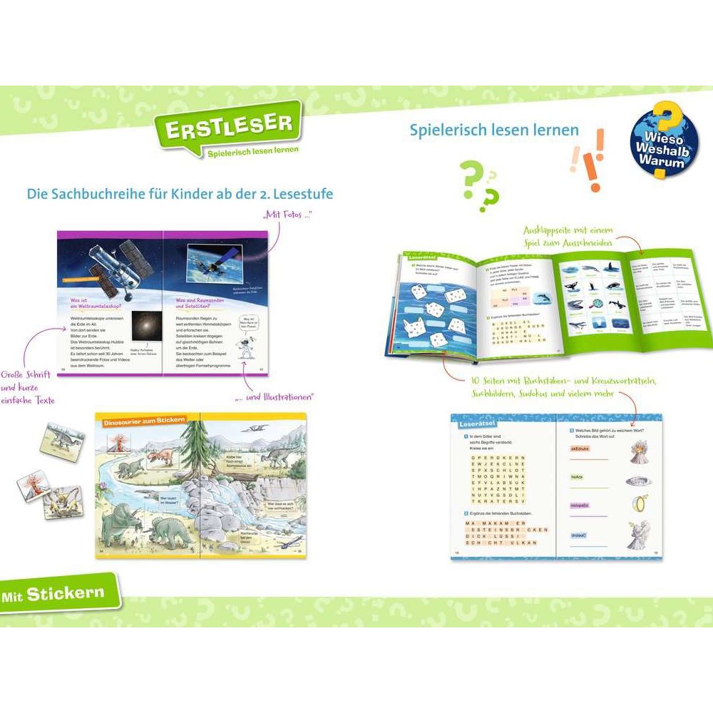 Ravensburger Wieso? Weshalb? Warum? Erstleser, Band 8: Ozeane