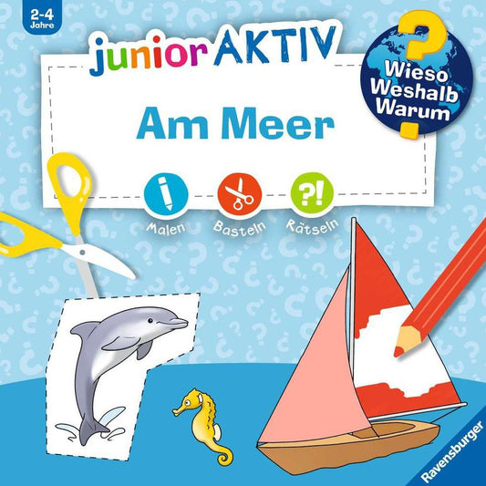 Ravensburger Pourquoi ? Pour quelle raison? Pourquoi? junior ACTIF : En bord de mer