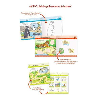 Ravensburger Pourquoi ? Pour quelle raison? Pourquoi? junior ACTIF : Au zoo