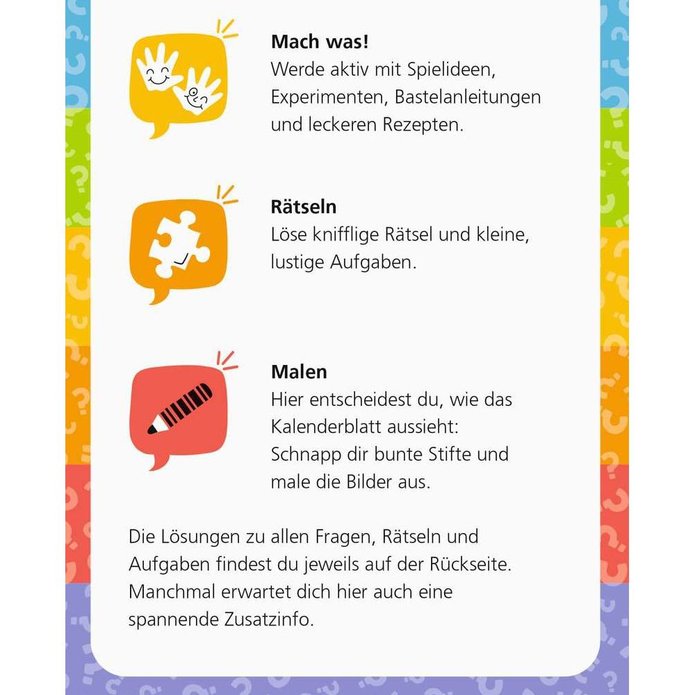 Ravensburger Wieso? Weshalb? Warum?: Mein Kalender 2024