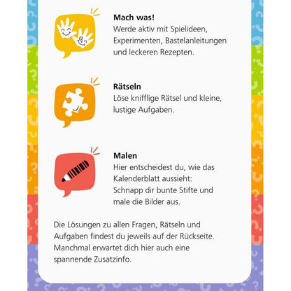 Ravensburger Wieso? Weshalb? Warum?: Mein Kalender 2024