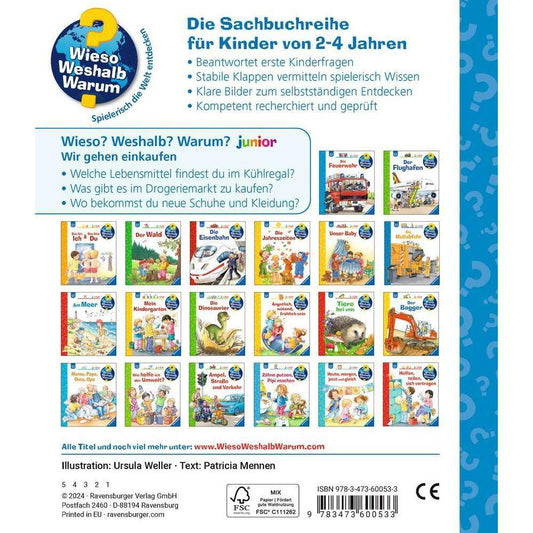 Ravensburger Wieso? Weshalb? Warum? junior, Band 50: Wir gehen einkaufen