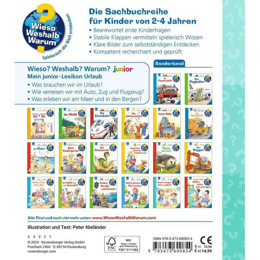Ravensburger Wieso? Weshalb? Warum? Mein junior-Lexikon: Urlaub