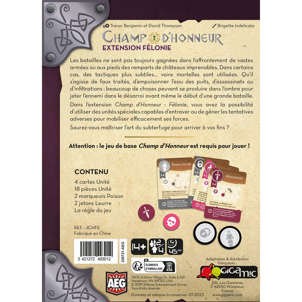 Gigamic Felonie - Extension Champ d'Honneur (f)