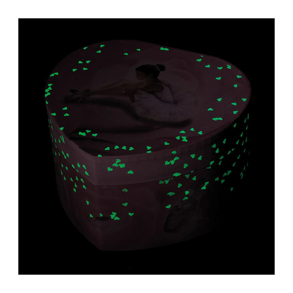 Trousselier Musikspieluhr Herz, Ballerina, nachtleuchtend