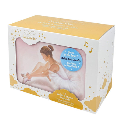 Trousselier Schmuckschatulle mit Musik, Ballerina, nachtleuchtend