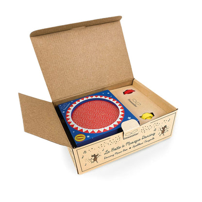 Trousselier Spieluhr mit tanzenden Akrobaten, magnetisch