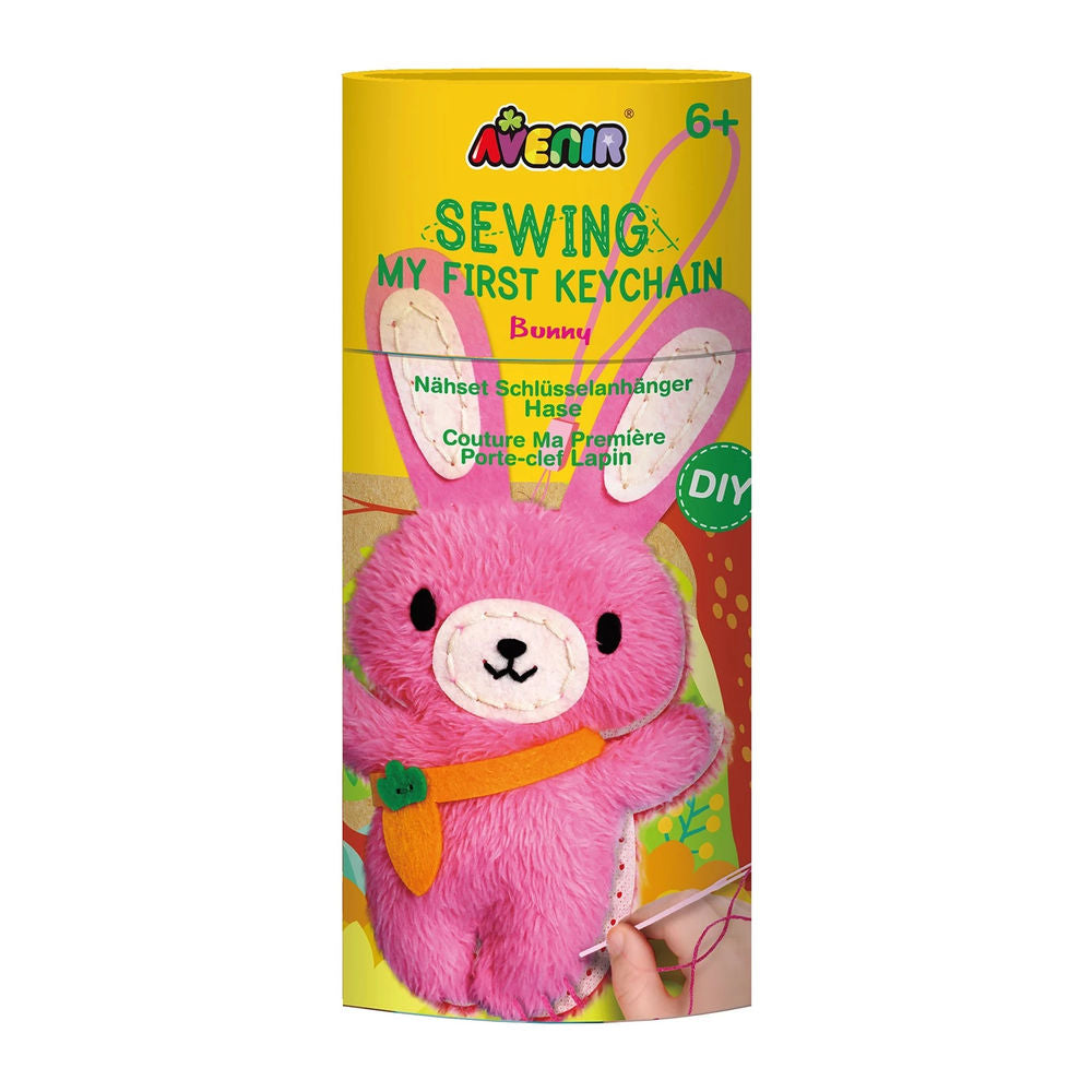 Porte-clés kit de couture, lapin