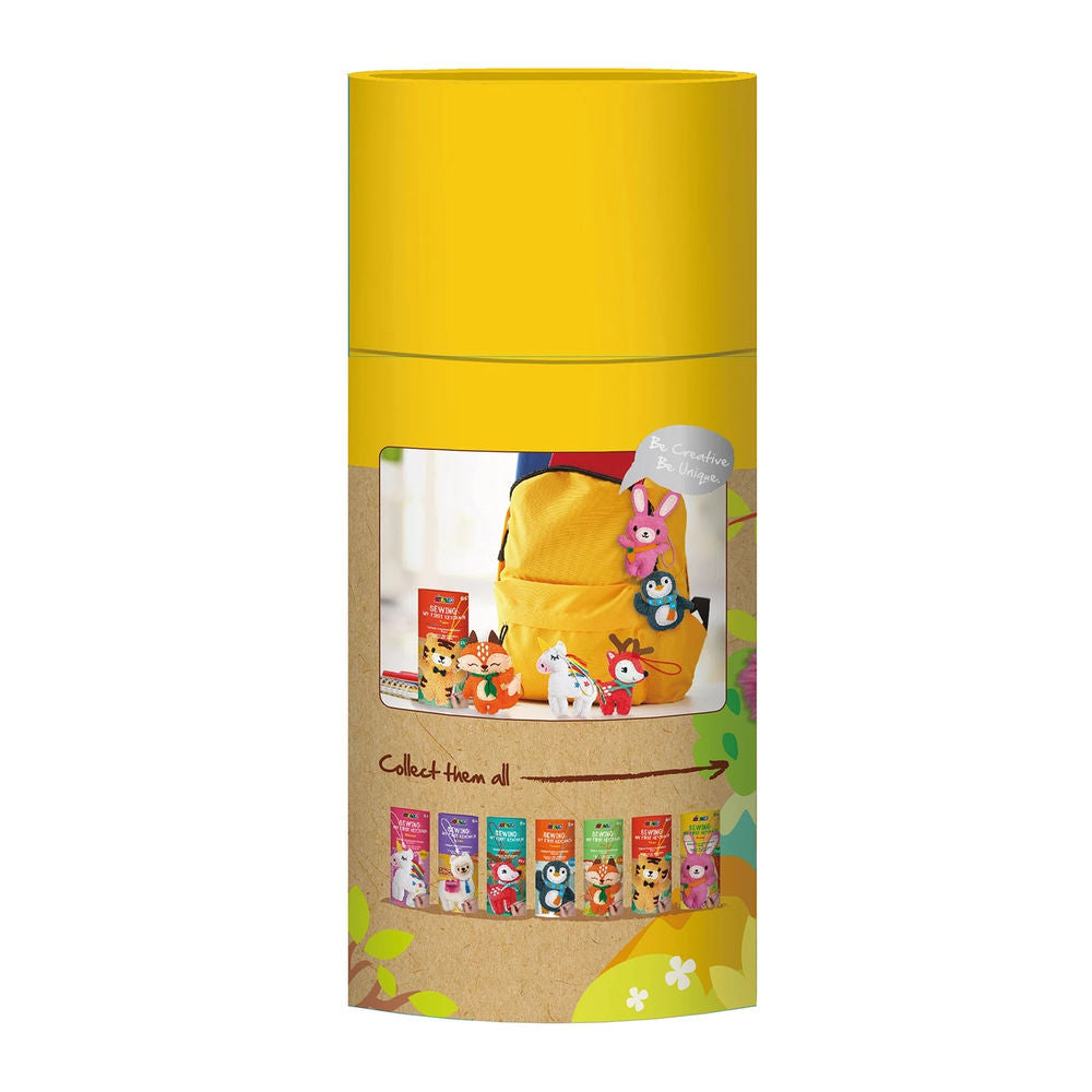 Porte-clés kit de couture, lapin