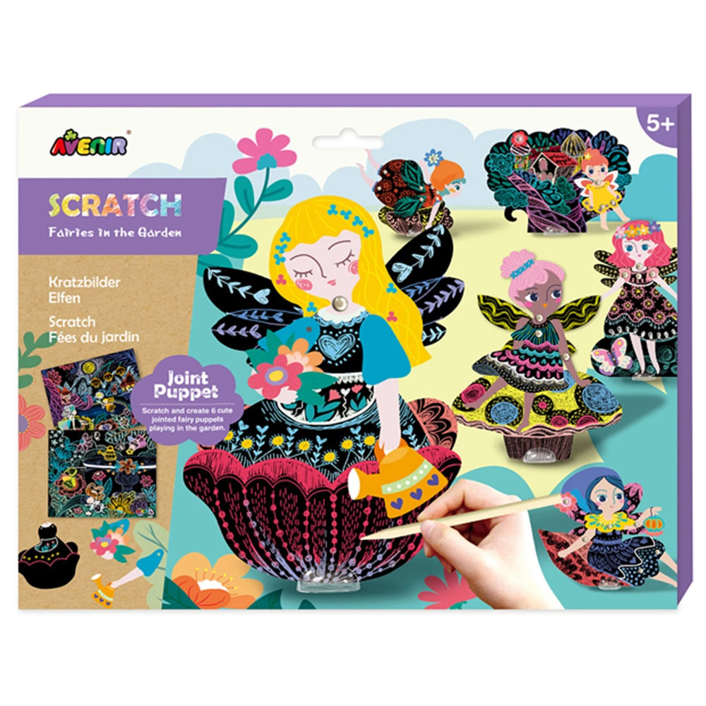 Fées de marionnettes articulées à gratter Avenir