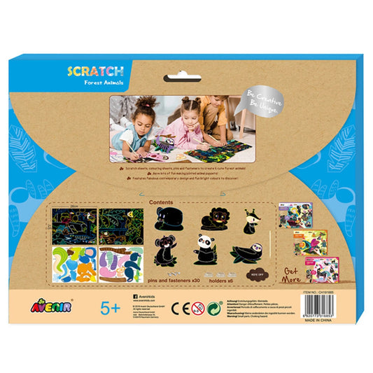 Avenir Scratch Jointed Puppet Forest Animals