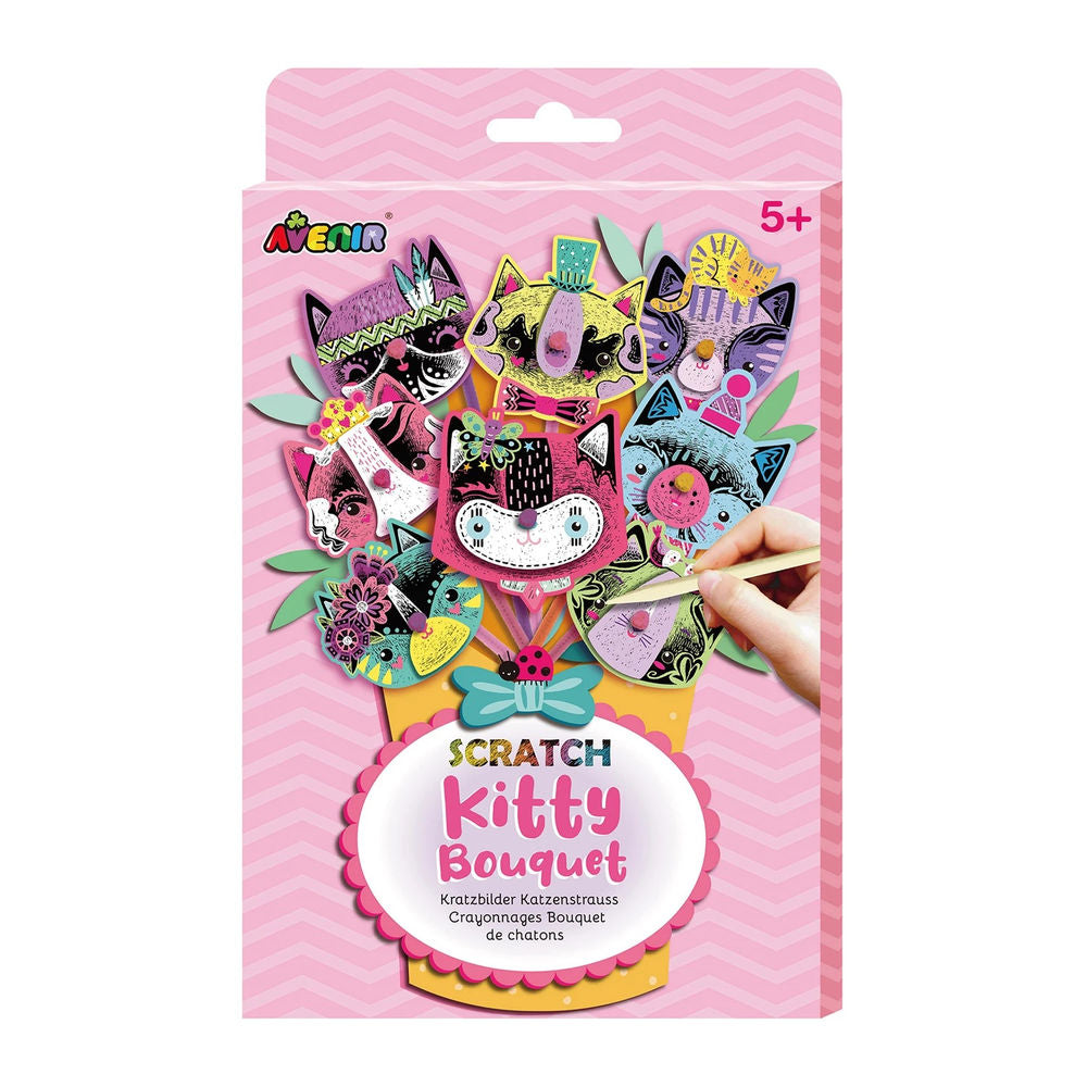 Avenir Kratzbilder Katzenstrauss