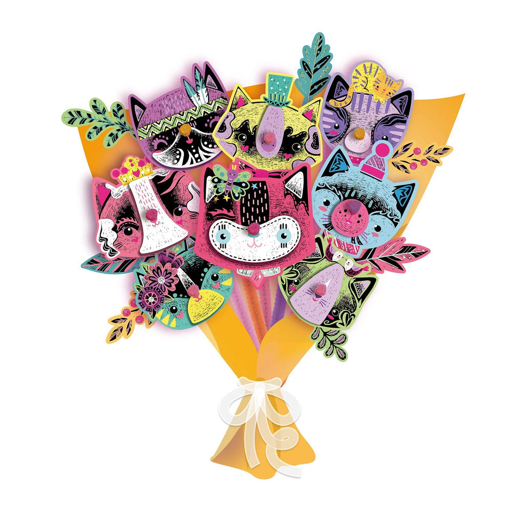 Avenir Kratzbilder Katzenstrauss