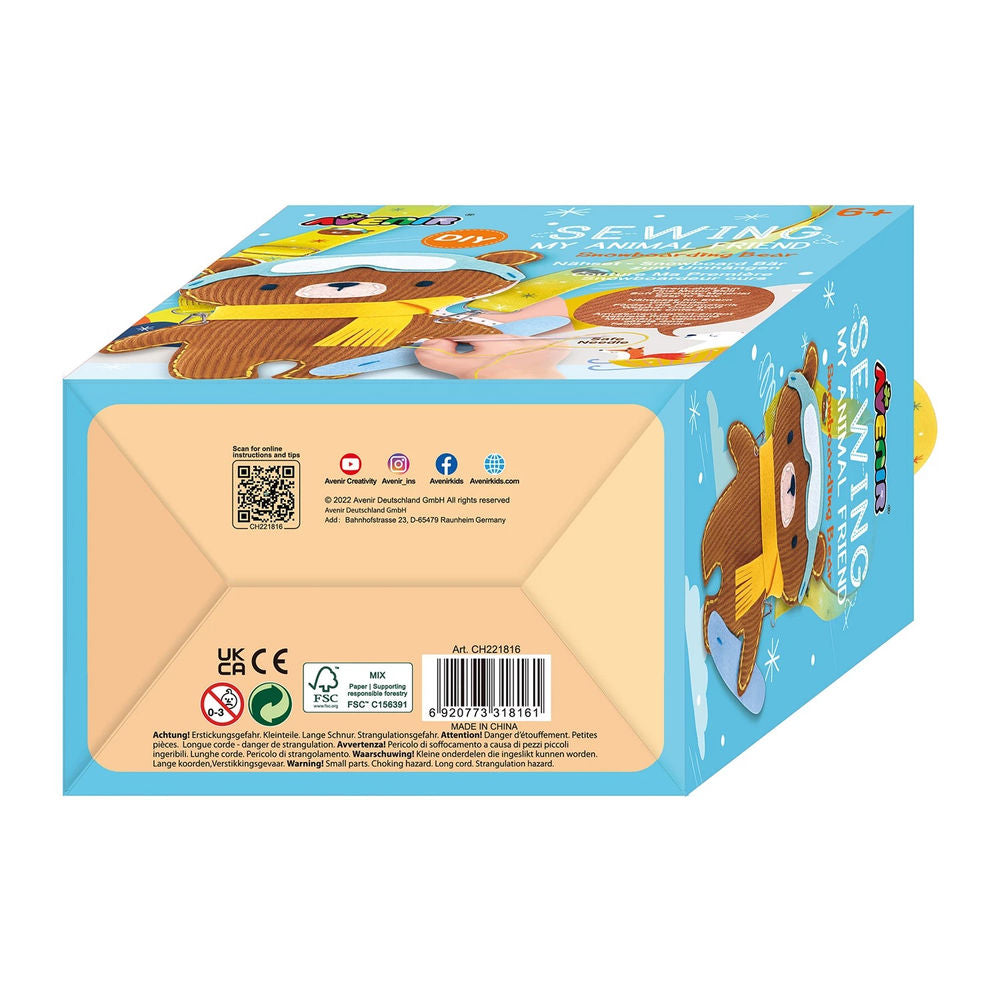 Avenir Nähset Umhänger Bär