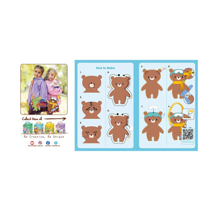 Avenir Nähset Umhänger Bär