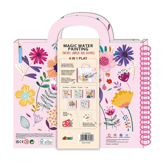 Avenir 4en1 livre d'activités jardin fantastique